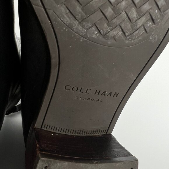 Cole Haan Waterproof Winnie Grand Booties Winter Boots Short Chunky Block Heel 9 - Picture 12 of 13